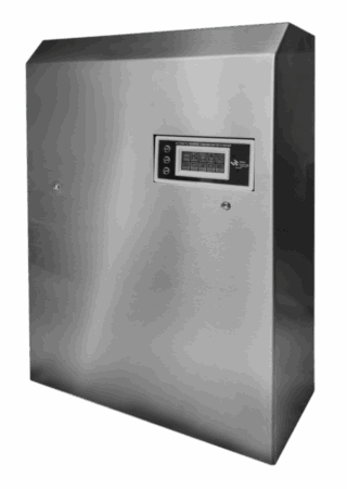 wasserpapst im aluminiumgehäuse